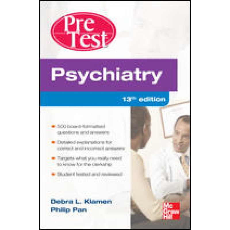 Psychiatry PreTest Self-Assessment And Review